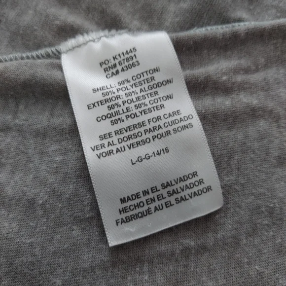 3/$25 Gen 2 Clemson Shirt Youth Large. Gray. - Picture 4 of 5